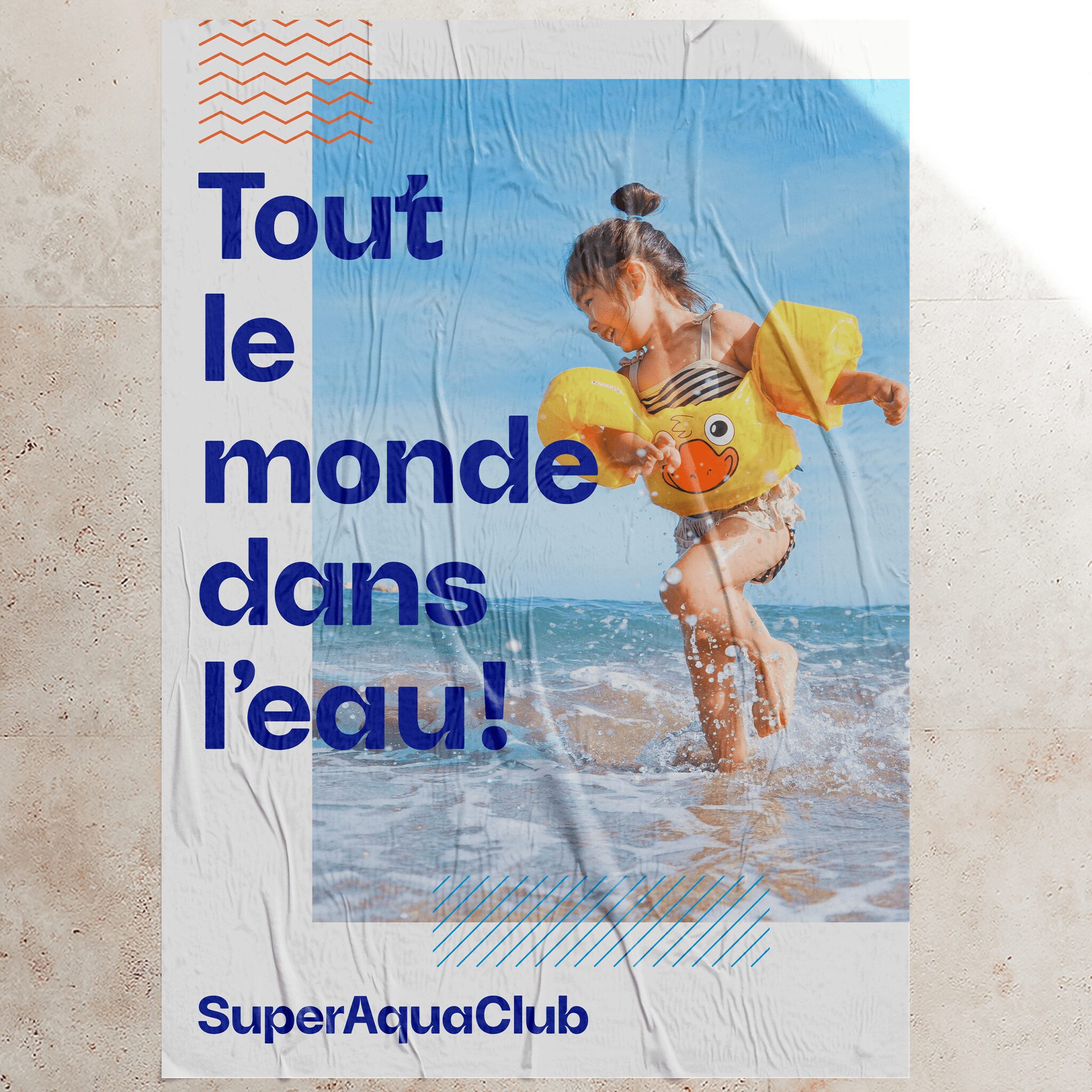 Super Aqua Club – A Quebec institution revamps its identity